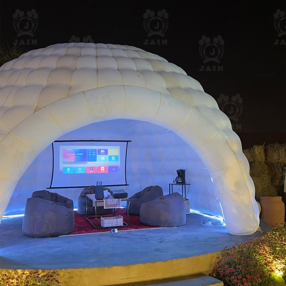 Outdoor Camping Rentals - Inflatable Igloo Dome Party Tent With