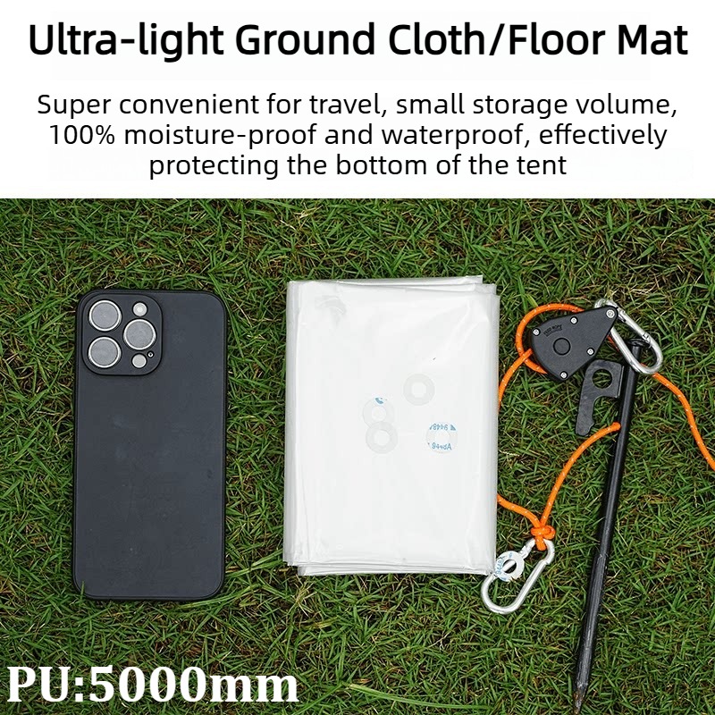 Ultralight Ground Sheet - Ultralight Tent Footprint 5000mm Waterproof Camping