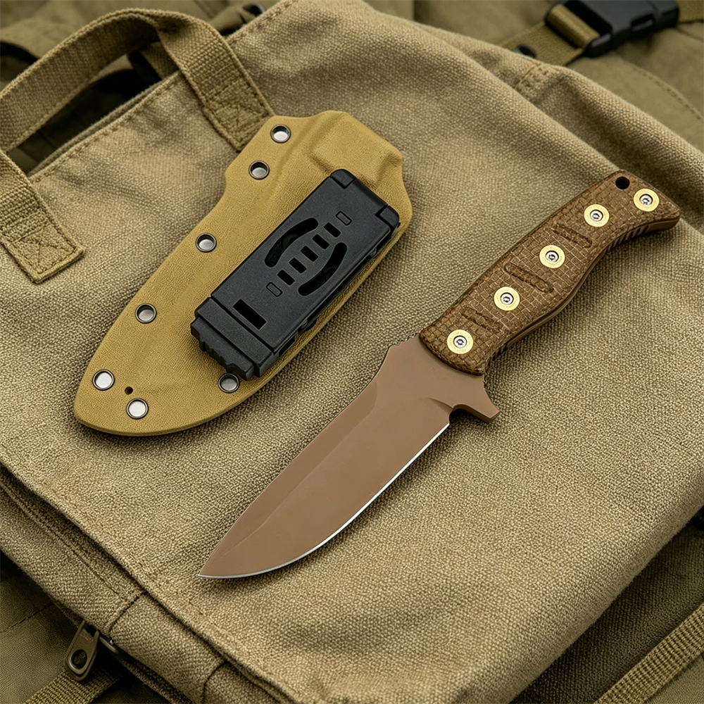 Outdoor Camping Ideas - BM 375 Fixed Blade Hunting Knife