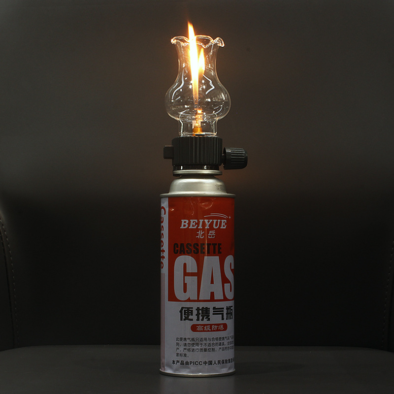 Outdoor Camping Outlet - Card Stove Gas Cylinder Head Lighter