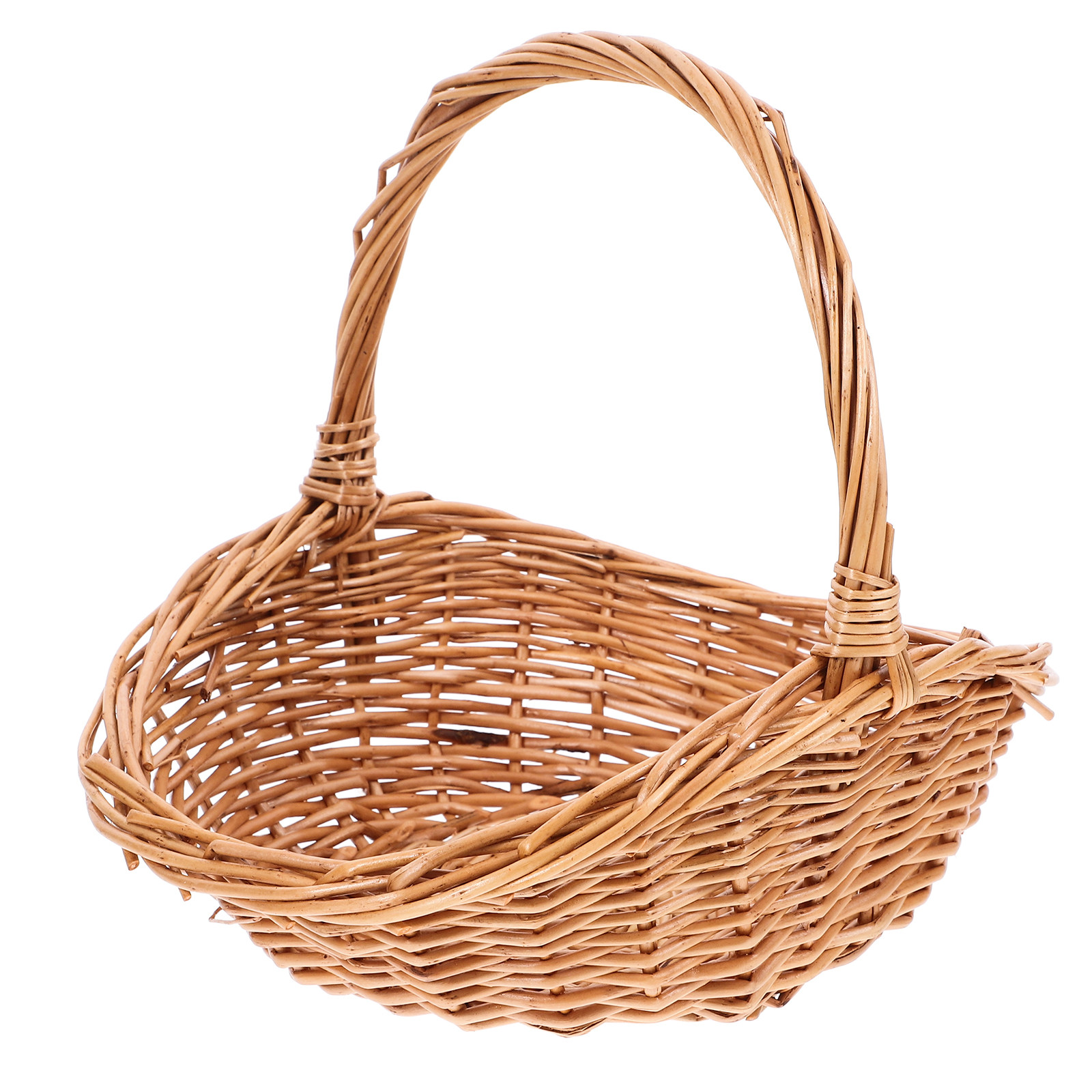 Outdoor Camping Food - Tightly Woven Handmade Woven Basket Small