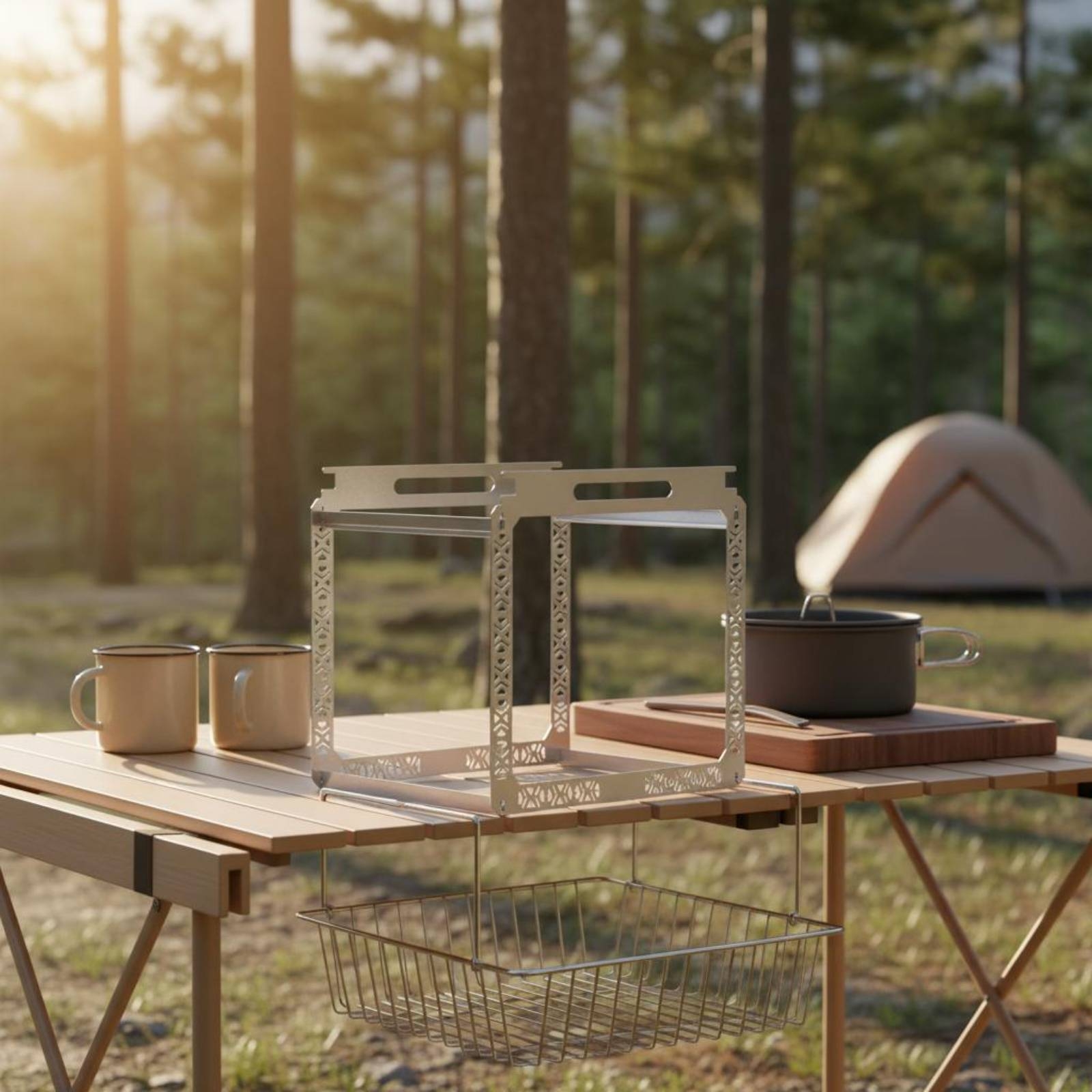 Outdoor Camping Gear - IGT Hanging Rack Rust Resistant IGT