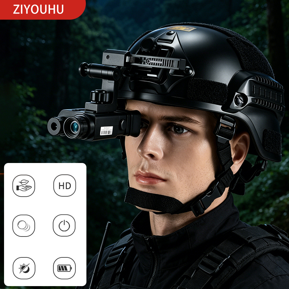 Outdoor Camping Youtube - ZYH2091 Helmet-Mounted Digital Night Vision Monocular