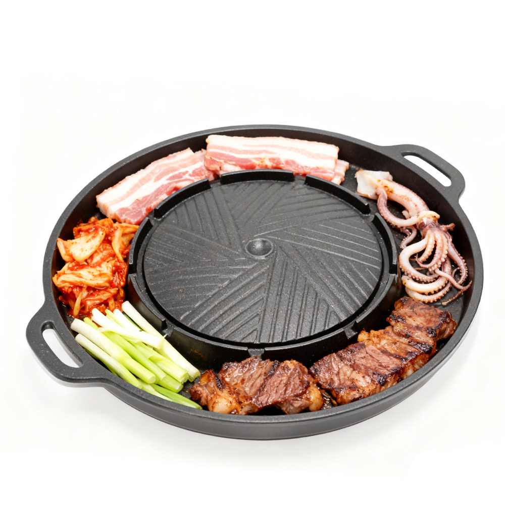 Outdoor Camping Food - KOSUN Korean BBQ Grill Pan 2