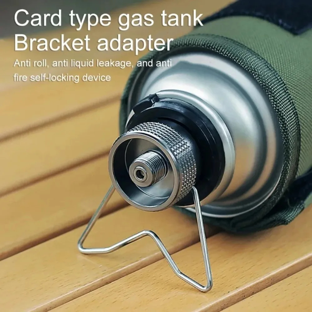 Outdoor Camping Outlet - Butane Adapter With Bracket Outdoor Butane