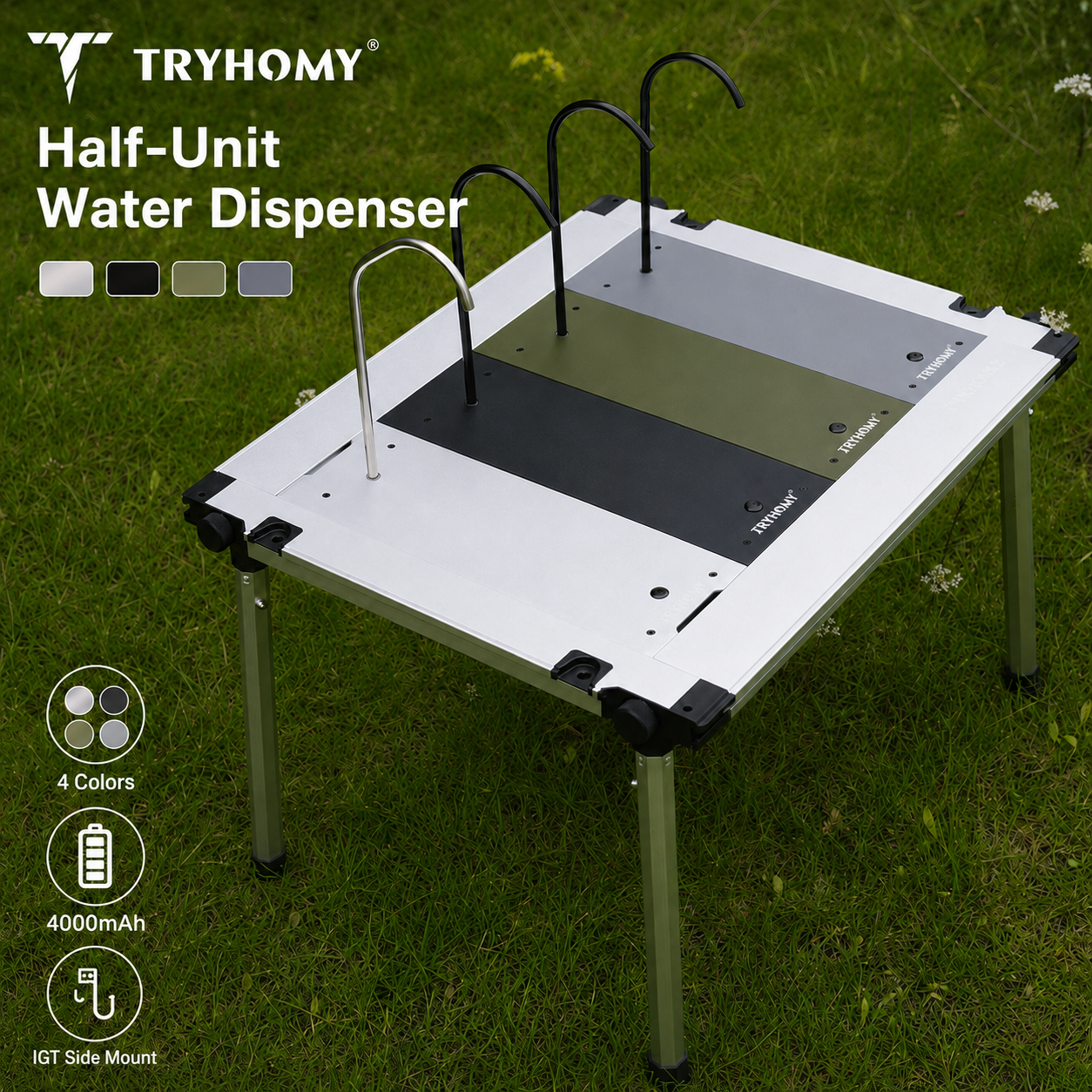 Outdoor Camping Kitchen Table - Semi-Unit Outdoor Water Dispenser Camping Faucet