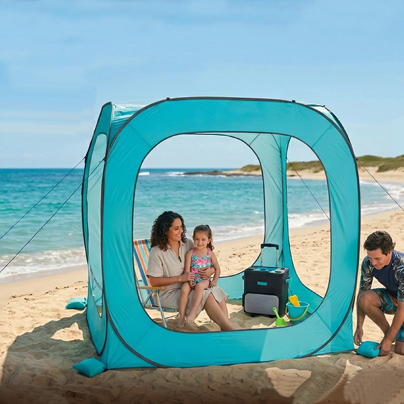 Outdoor Camping Rentals - Beach Cabana Tent Quick Set up