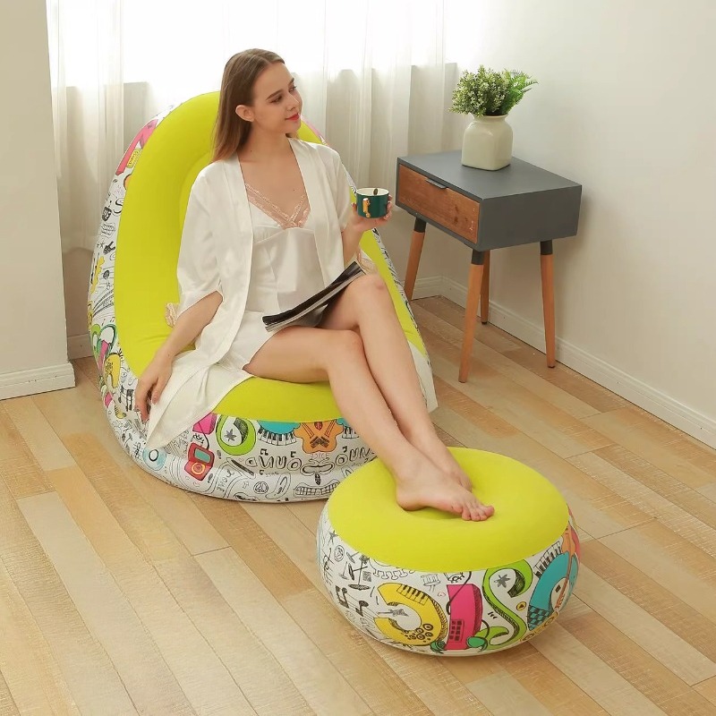 Outdoor Camping Rentals - Lazy Person's Foldable Inflatable Camping Portable