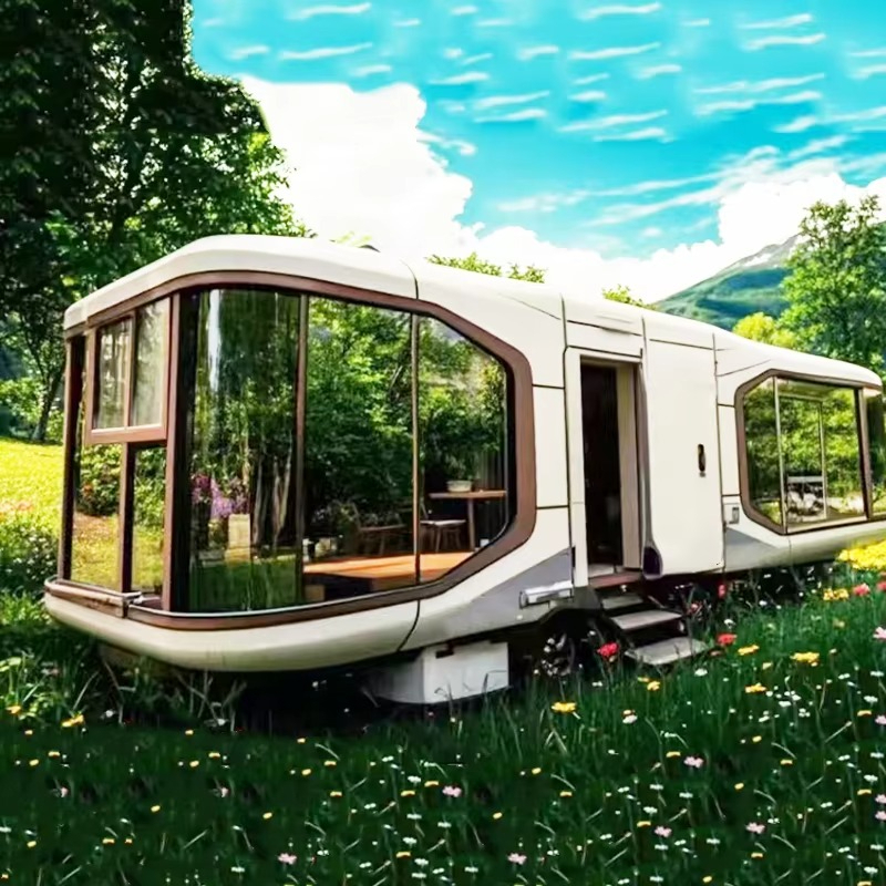 Urban Outdoor Camping - China's Prefab Modular Capsule House Hotel