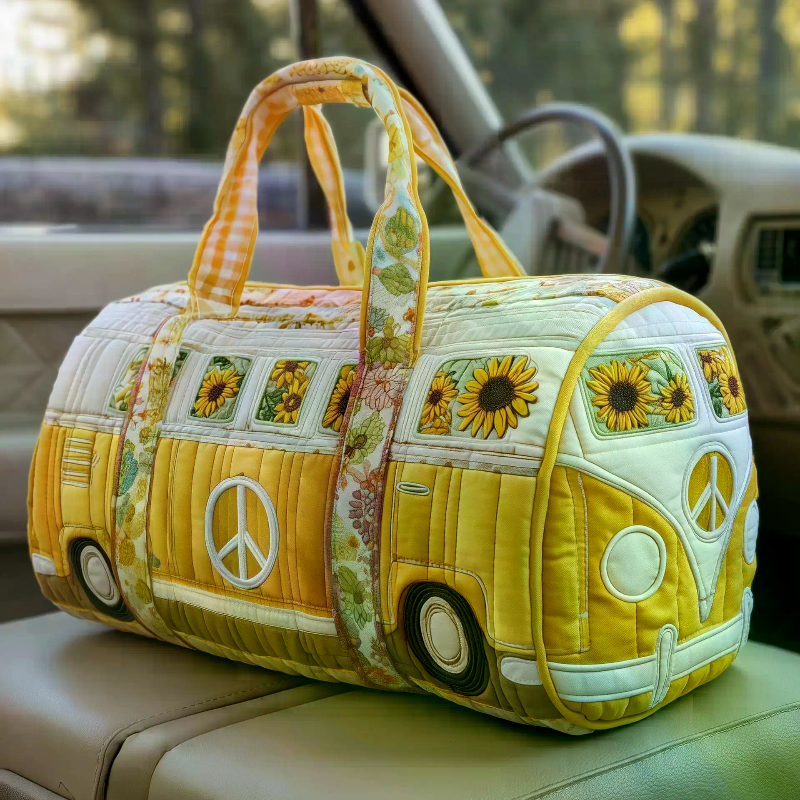 Outdoor Camping Quilt - Women 3D Quilting Craft Travel Duffel