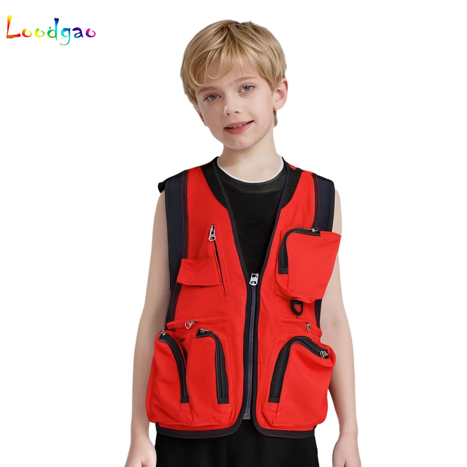 Outdoor Camping Kids Activities - Kids Boys Girls Outdoor Activities Vest