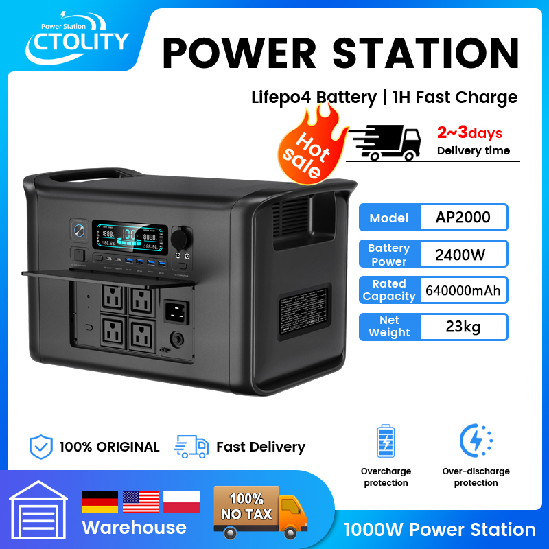 Outdoor Camping Outlet - 캠핑용품 300W 500W 1000W 2000W Portable