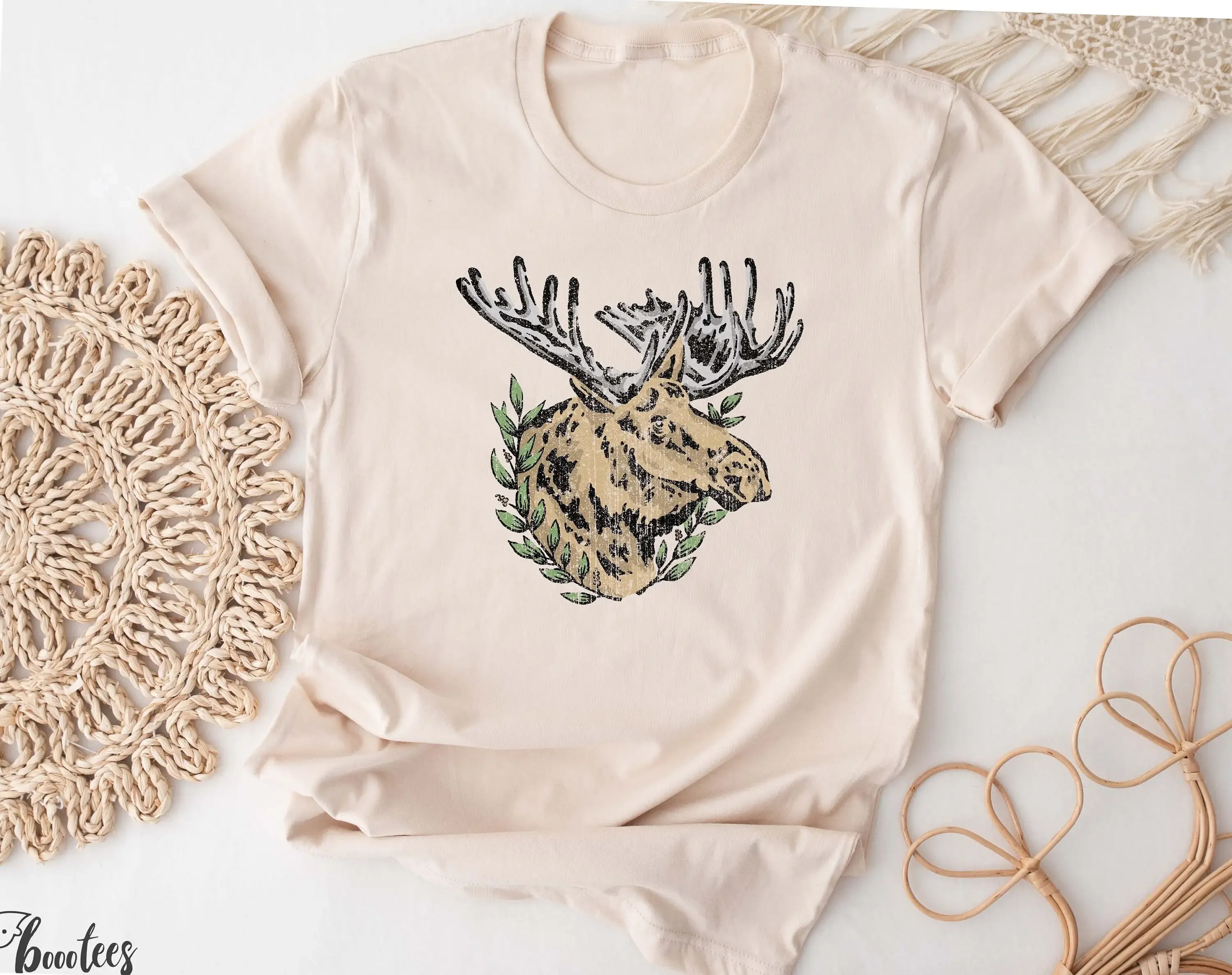 Outdoor Camping Ideas - Moose T Shirt Idea For Animal