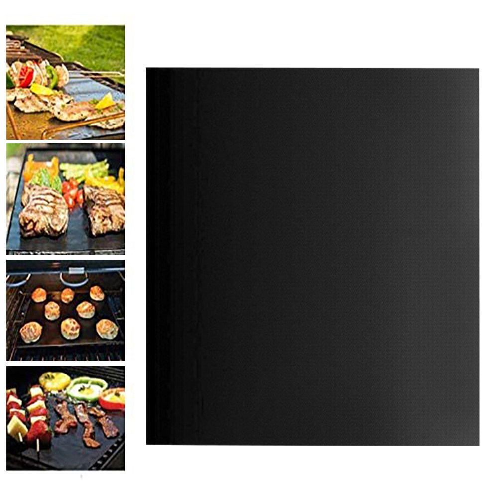 Outdoor Gas Stove - 3Pcs Nonstick Bbq Mats Tpfe Heat