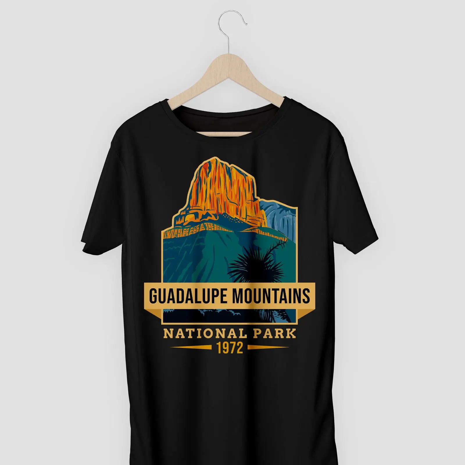 Outdoor Camping In Texas - Vintage Guadalupe Mountains National Park 1972