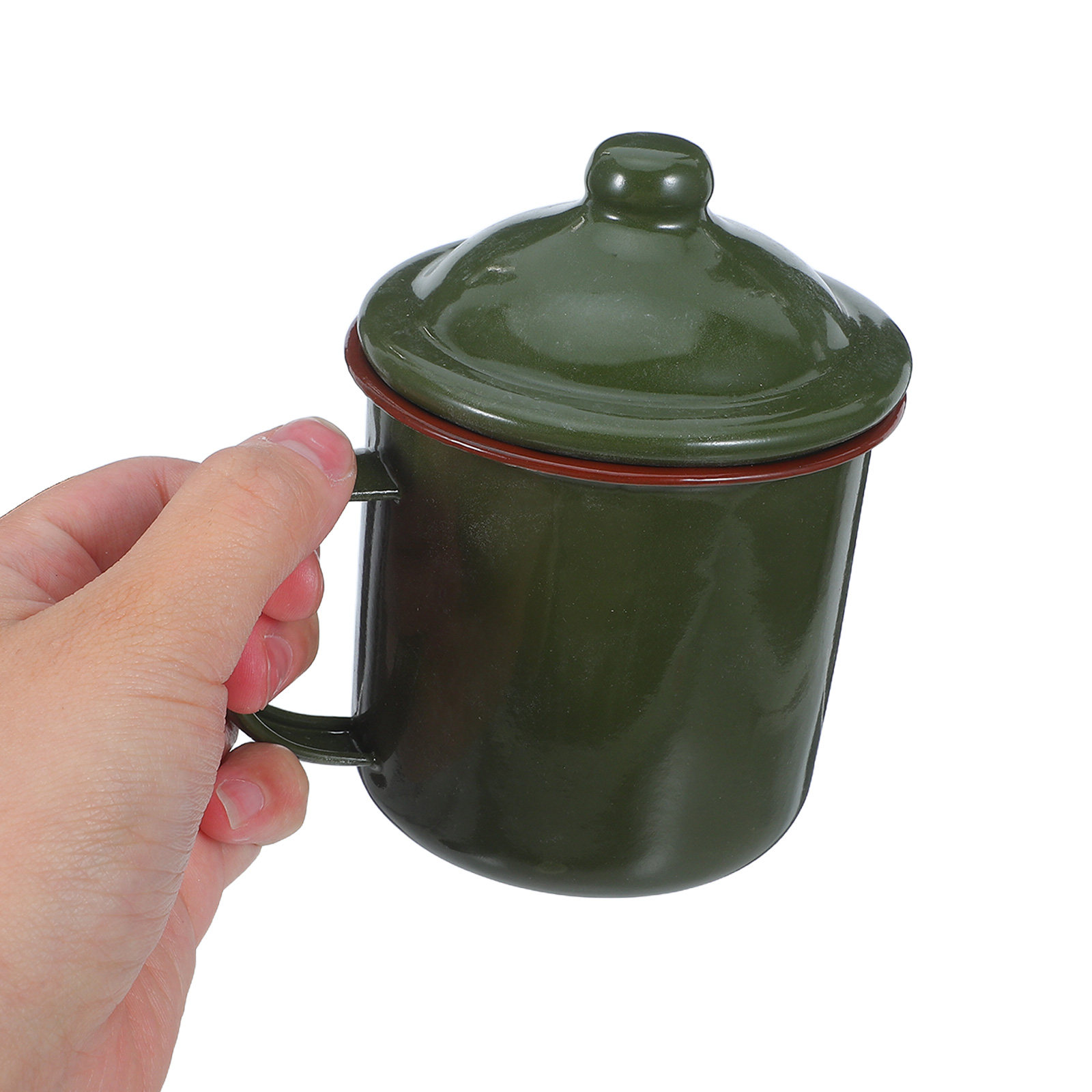 Outdoor Camping Ideas - Vintage Enamel Mug Retro Camping Coffee
