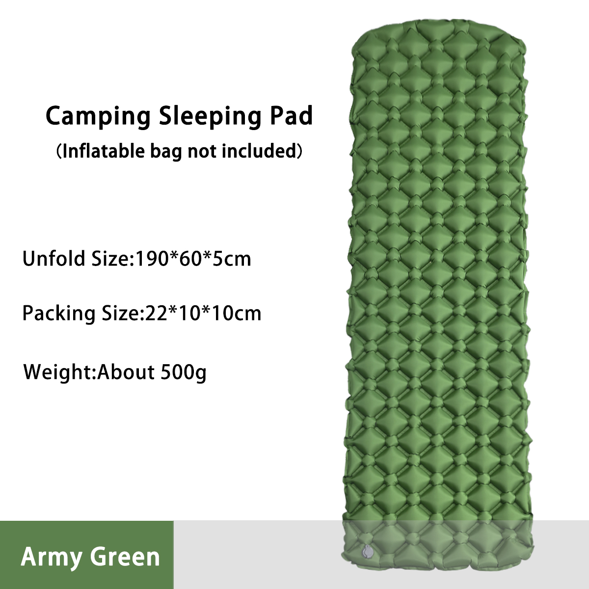 Outdoor Camping Mattress - Camping Inflatable Mattress in Tent Folding
