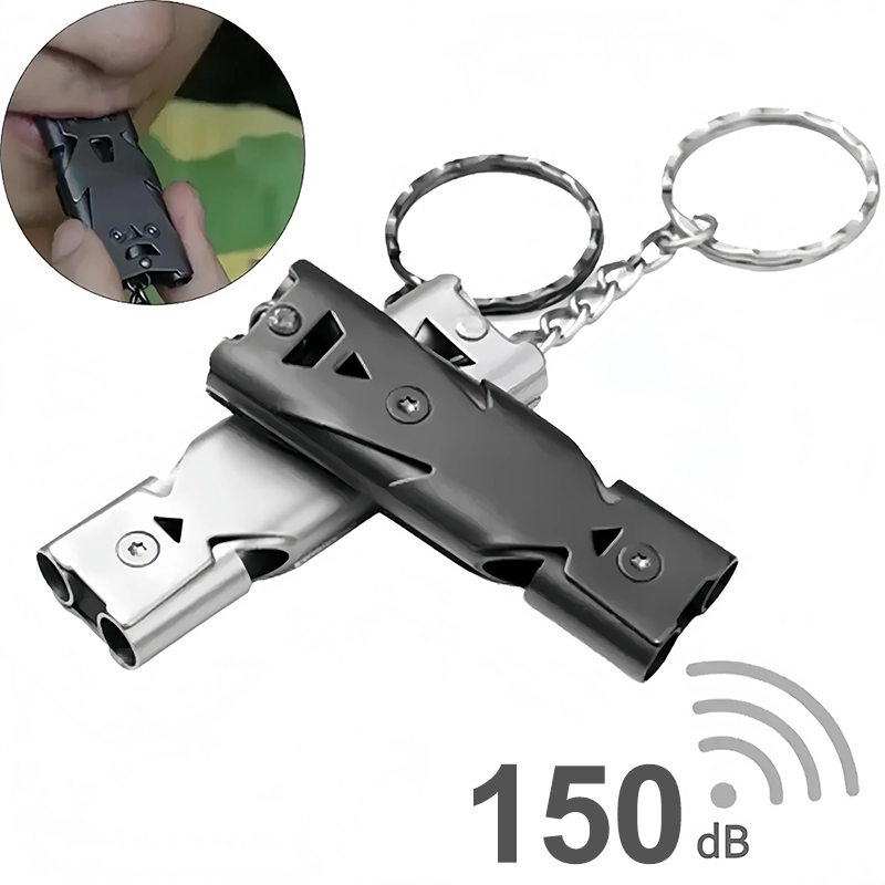 Portable Survival Whistle Keyc - Outdoor Camping Youtube ulasan dan harga