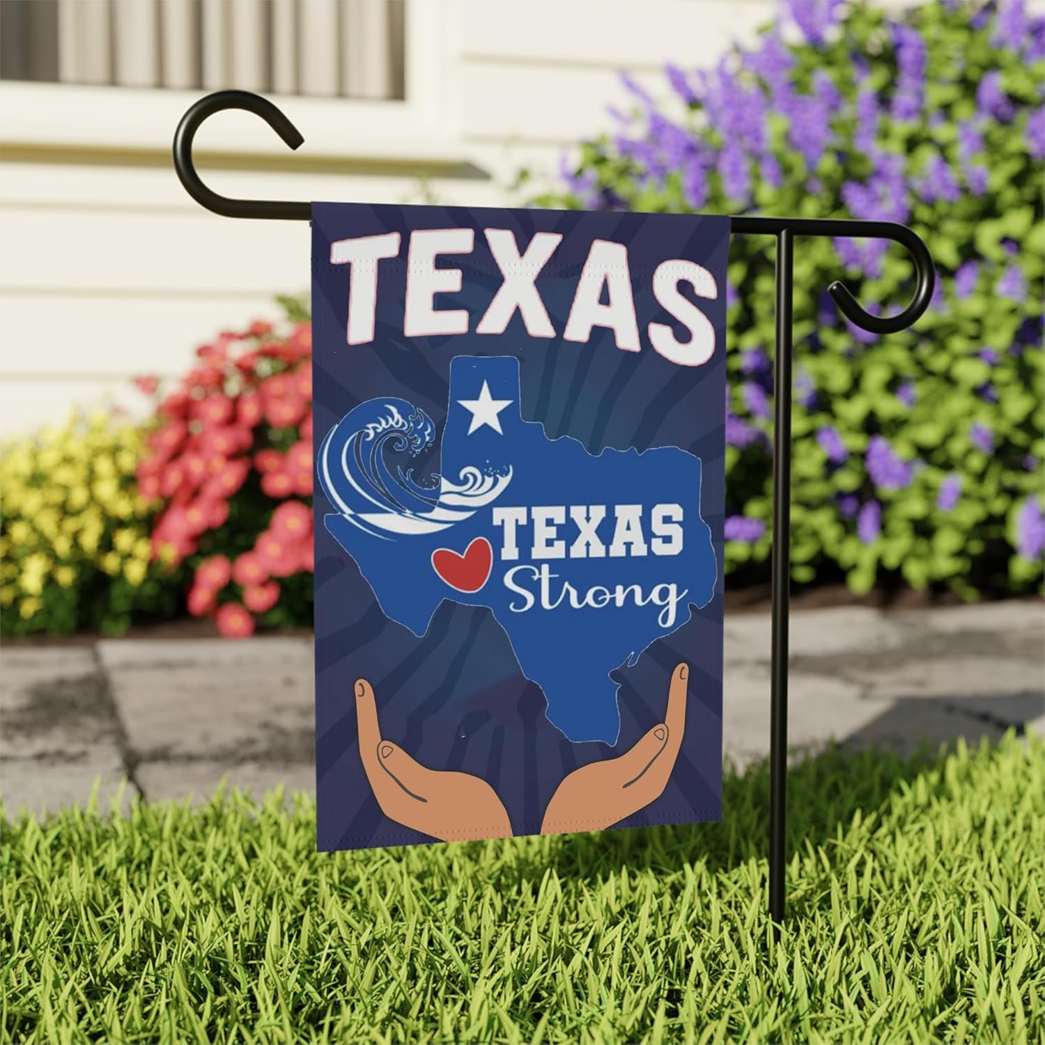 Texas Strong Garden Flag,Prayi - Outdoor Camping In Texas ulasan dan harga