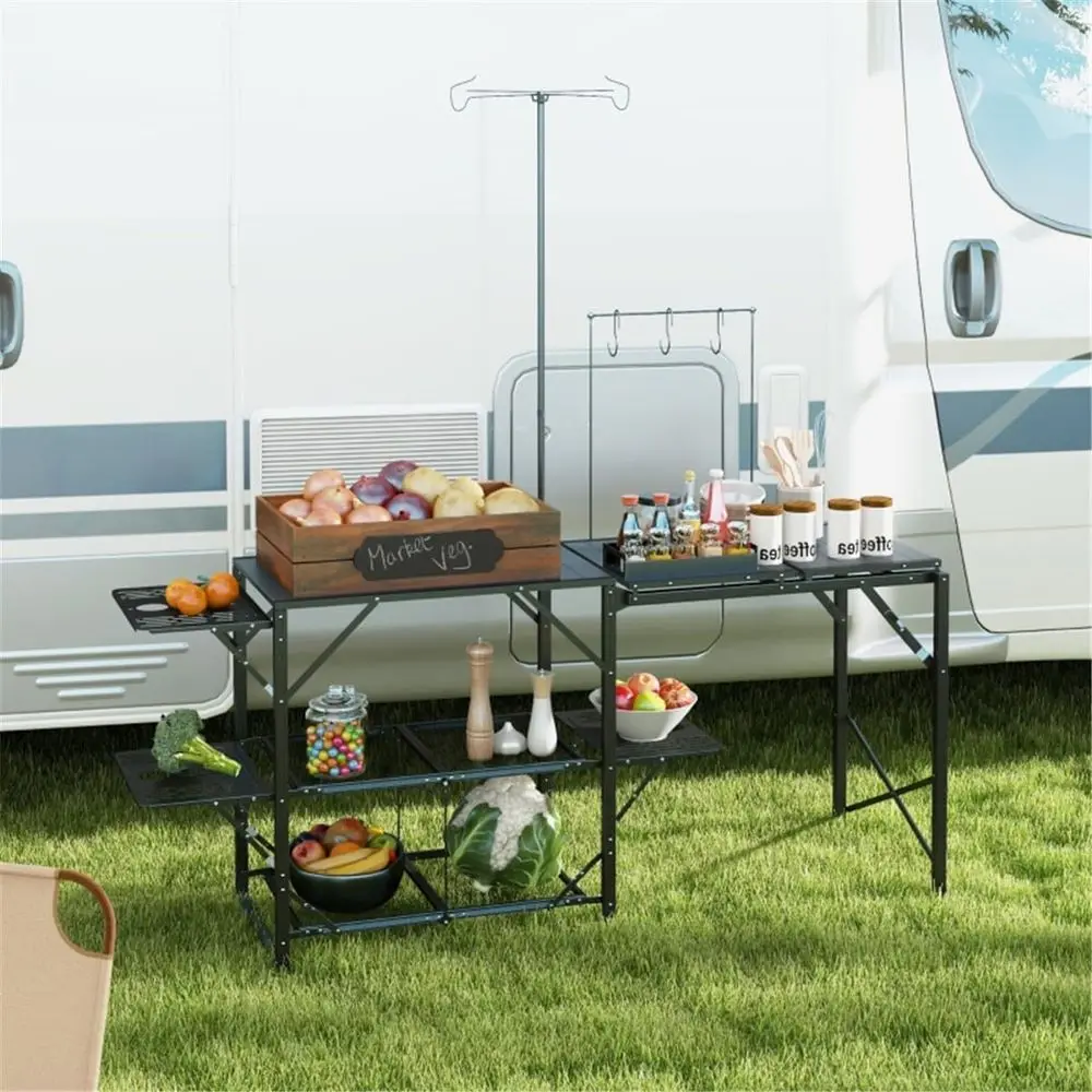 Portable Outdoor Camping Kitch - Outdoor Camping Kitchen Table ulasan dan harga
