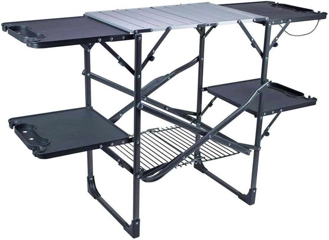 Slim Fold Portable Camping Kit - Outdoor Camping Kitchen Table ulasan dan harga