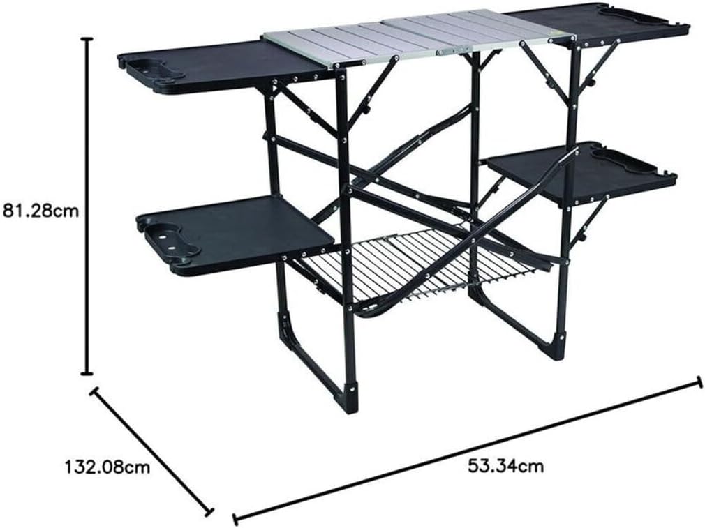 Slim Fold Portable Camping Kit - Outdoor Camping Kitchen Table ulasan dan harga