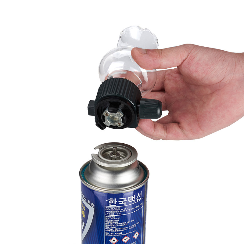 Card Stove Gas Cylinder Head L - Outdoor Camping Outlet ulasan dan harga