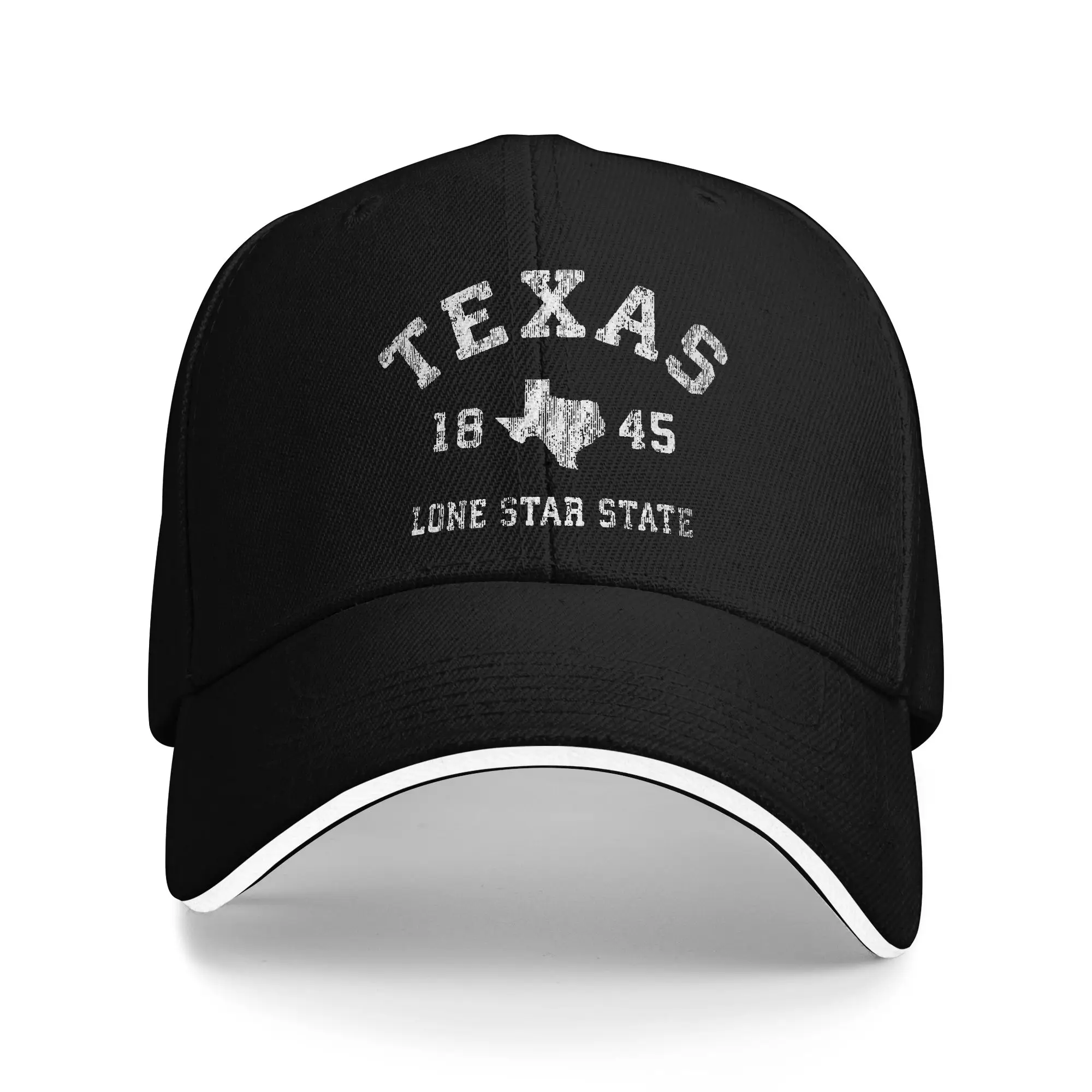Washed Baseball Cap Texas Vint - Outdoor Camping In Texas ulasan dan harga