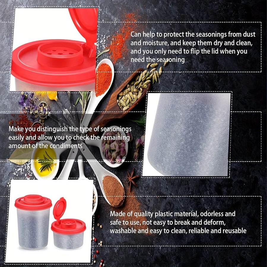 1 Small Salt and Pepper Shaker - Outdoor Camping Food ulasan dan harga