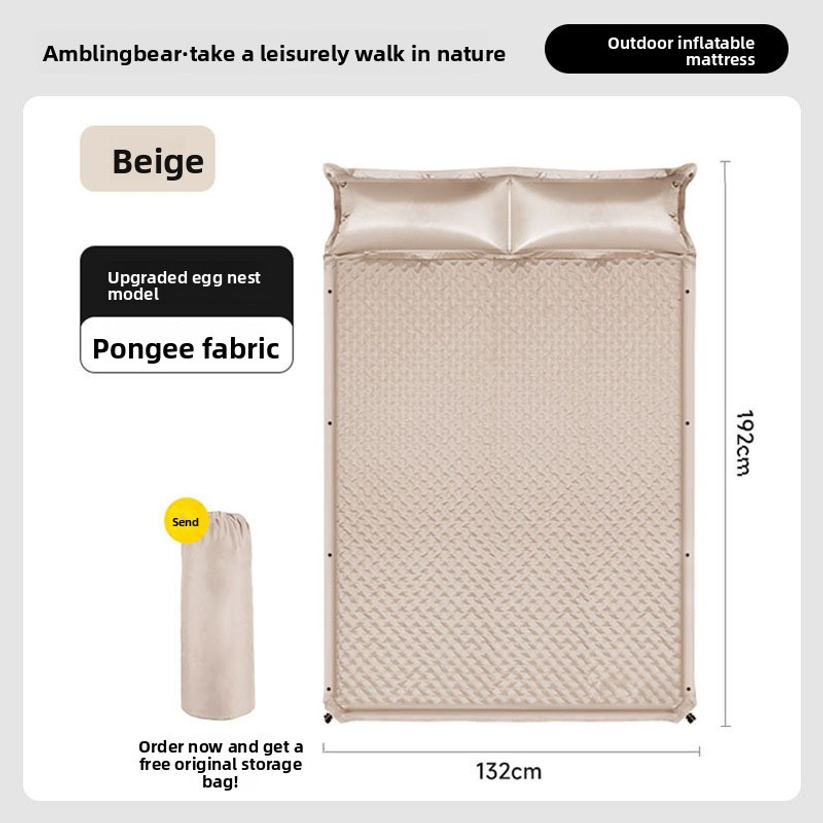 Inflatable Mattress, Sponge Sl - Outdoor Camping Mattress ulasan dan harga