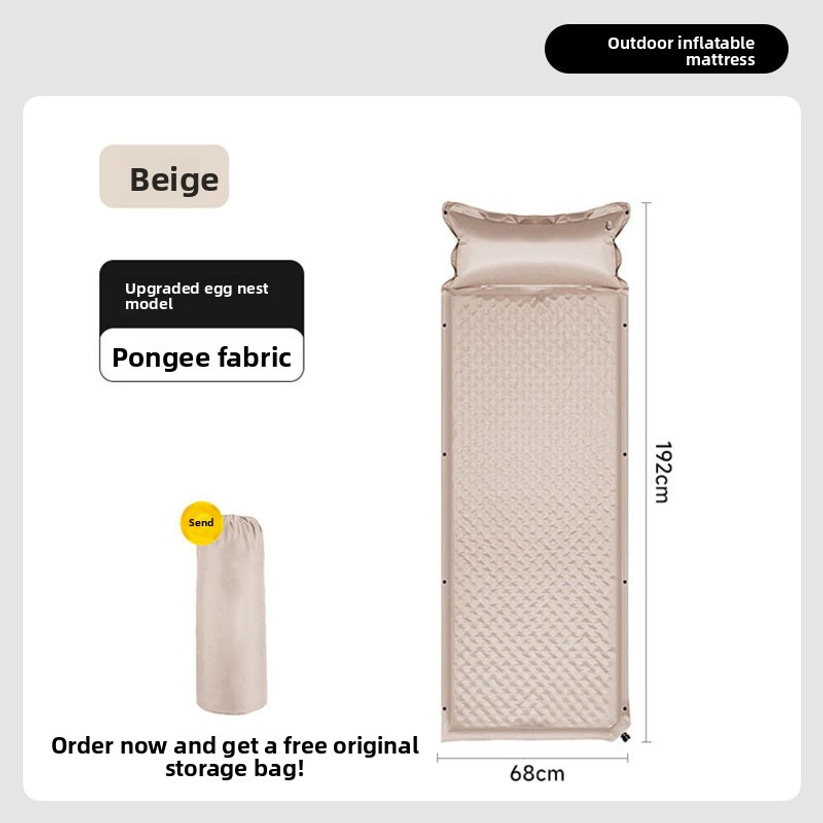 Inflatable Mattress, Sponge Sl - Outdoor Camping Mattress ulasan dan harga