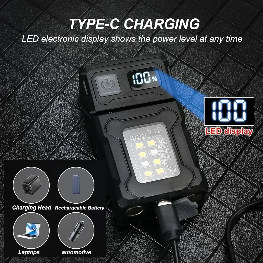Mini Rechargeable LED Pocket F - Outdoor Camping Decor ulasan dan harga