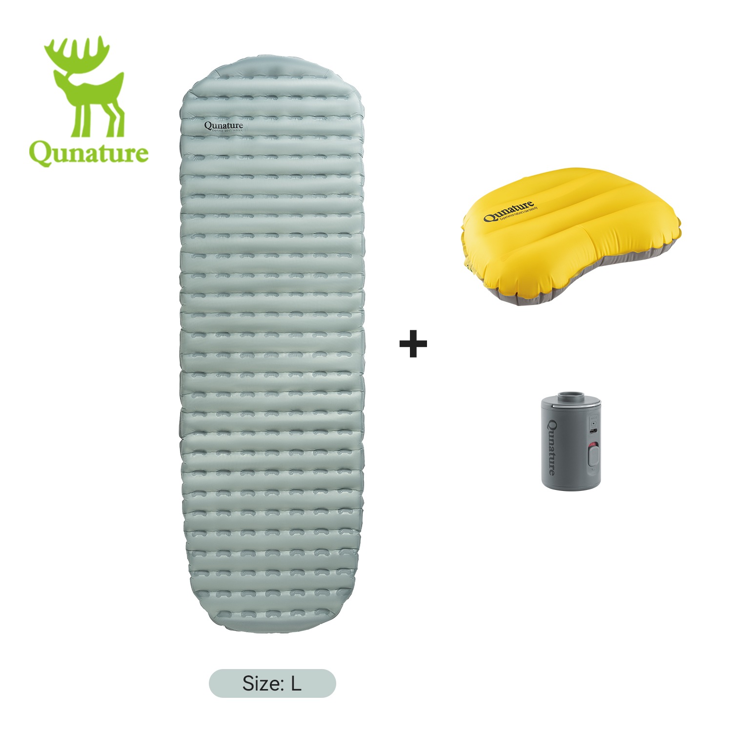 Qunature 3Pcs/set Outdoor Camp - Outdoor Camping Mattress ulasan dan harga