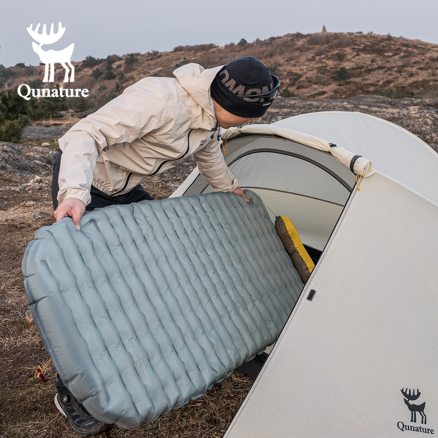 Qunature 3Pcs/set Outdoor Camp - Outdoor Camping Mattress ulasan dan harga