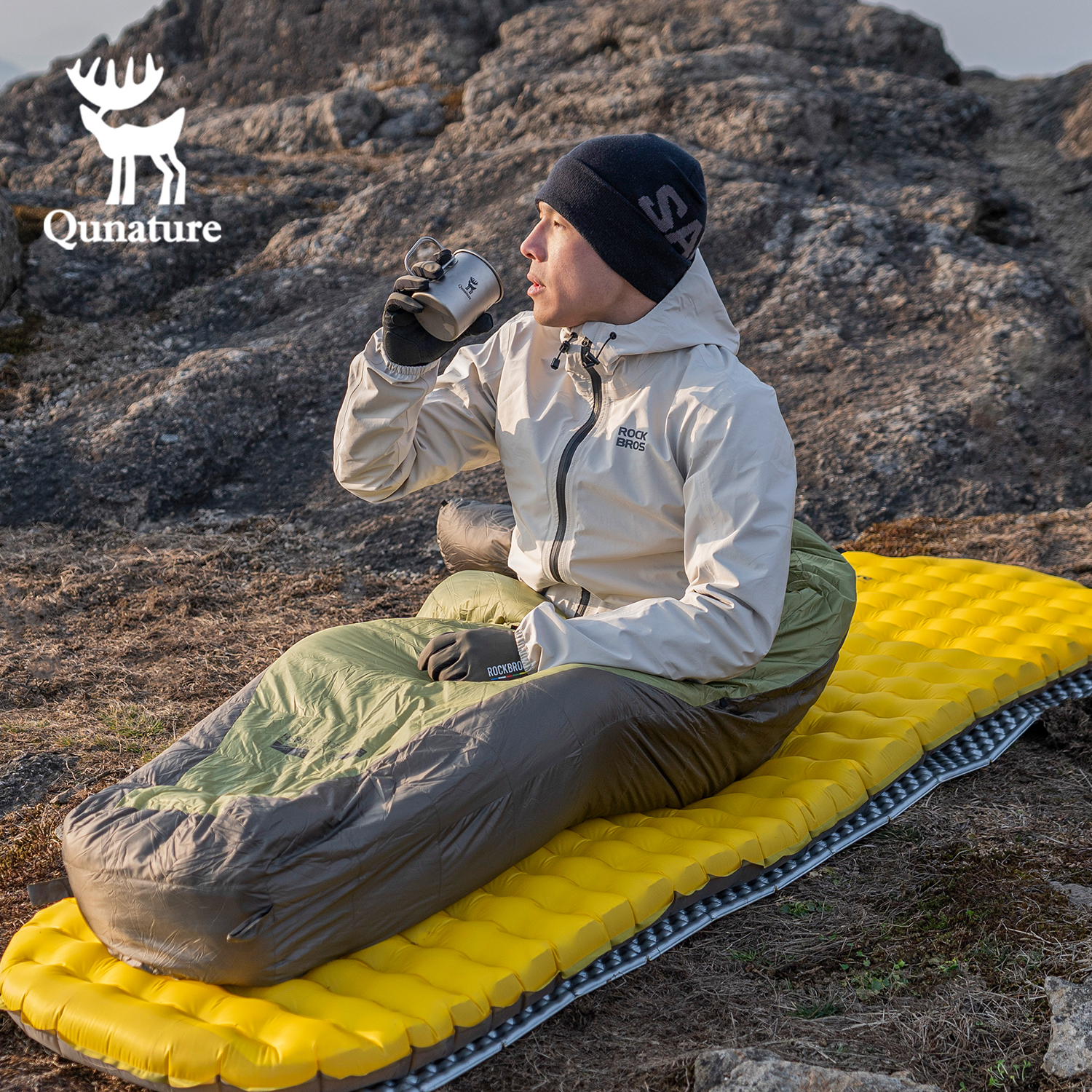 Qunature 3Pcs/set Outdoor Camp - Outdoor Camping Mattress ulasan dan harga
