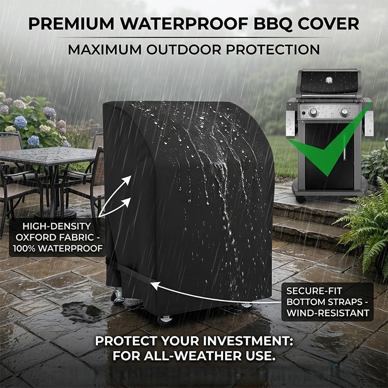 Outdoor BBQ Grill Cover,Dustpr - Outdoor Gas Stove ulasan dan harga