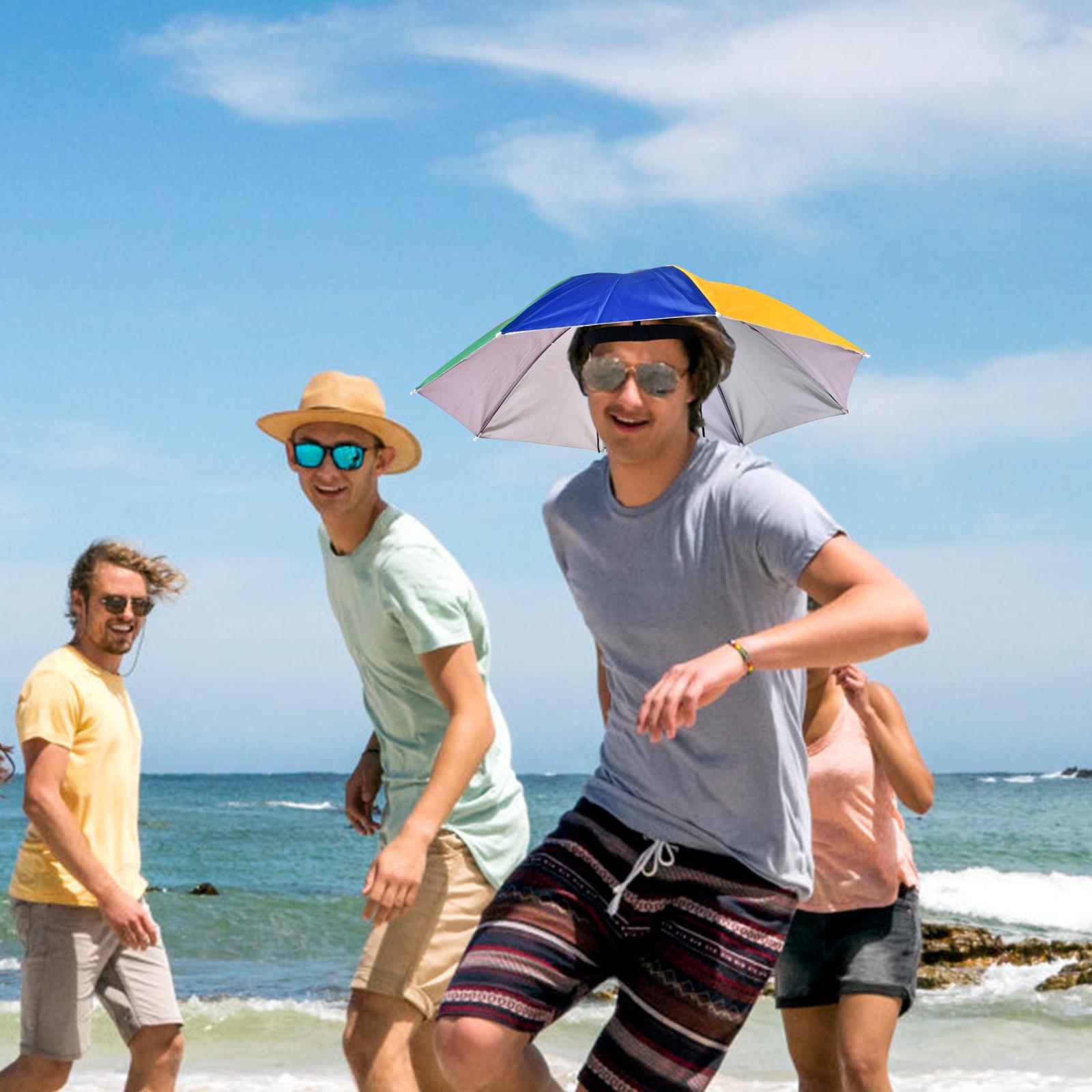 Fishing Umbrella Hat Outdoor A - Outdoor Camping Kids Activities ulasan dan harga