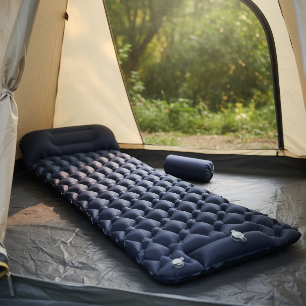 Waterproof Inflatable Camping  - Outdoor Camping Mattress ulasan dan harga