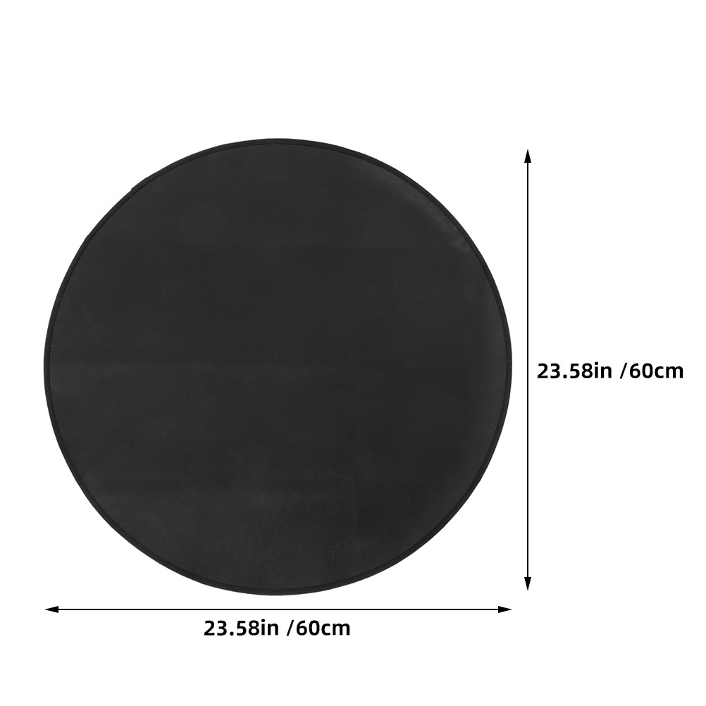 Fireproof Round Bbq Mat 24 Inc - Outdoor Gas Stove ulasan dan harga