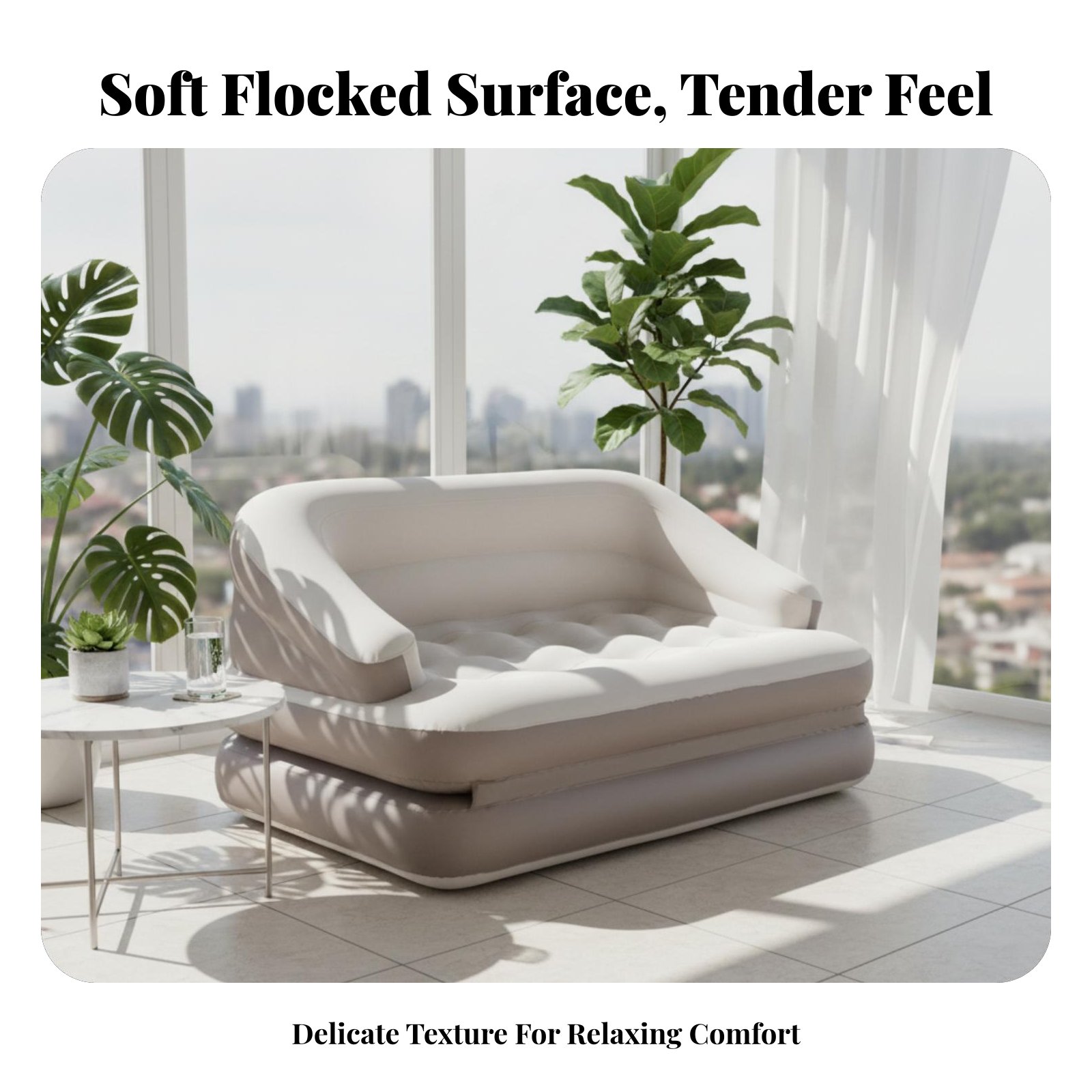 Inflatable Mattress, Folding A - Outdoor Camping Mattress ulasan dan harga