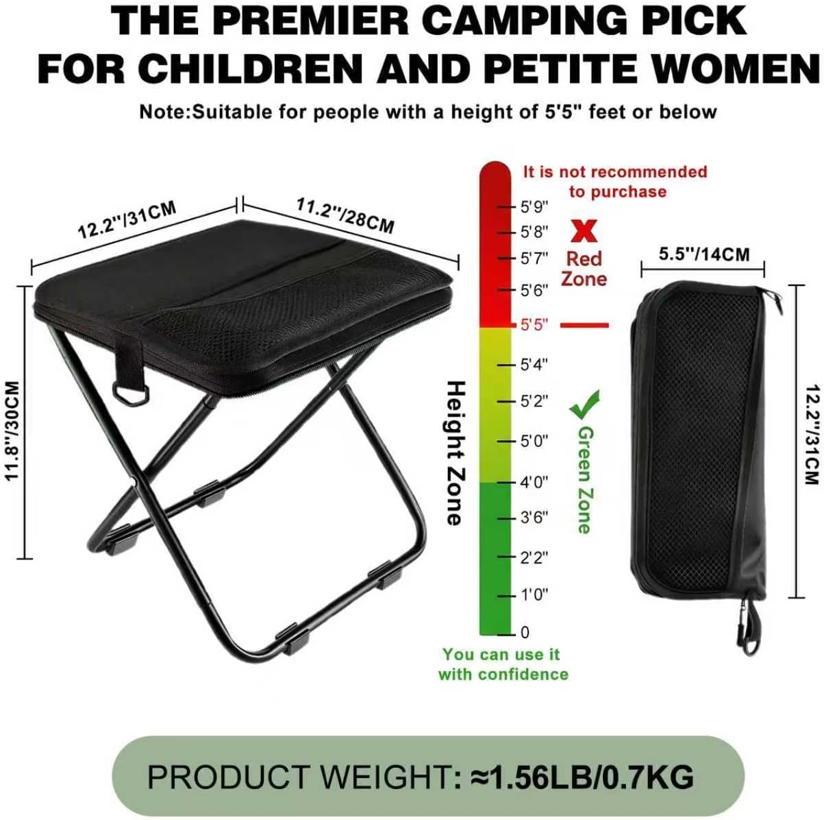 GMOX Camping Stool Portable Ch - Outdoor Camping Outlet ulasan dan harga