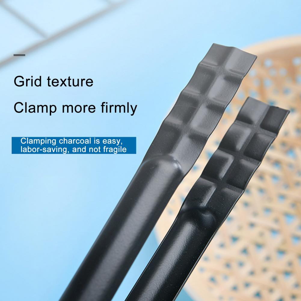 28cm Barbecue Charcoal Tong Er - Outdoor Camping Food ulasan dan harga