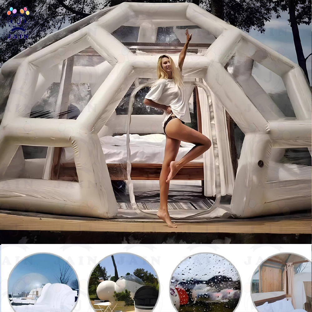Inflatable Dome Tent with Pump - Outdoor Camping Rentals ulasan dan harga