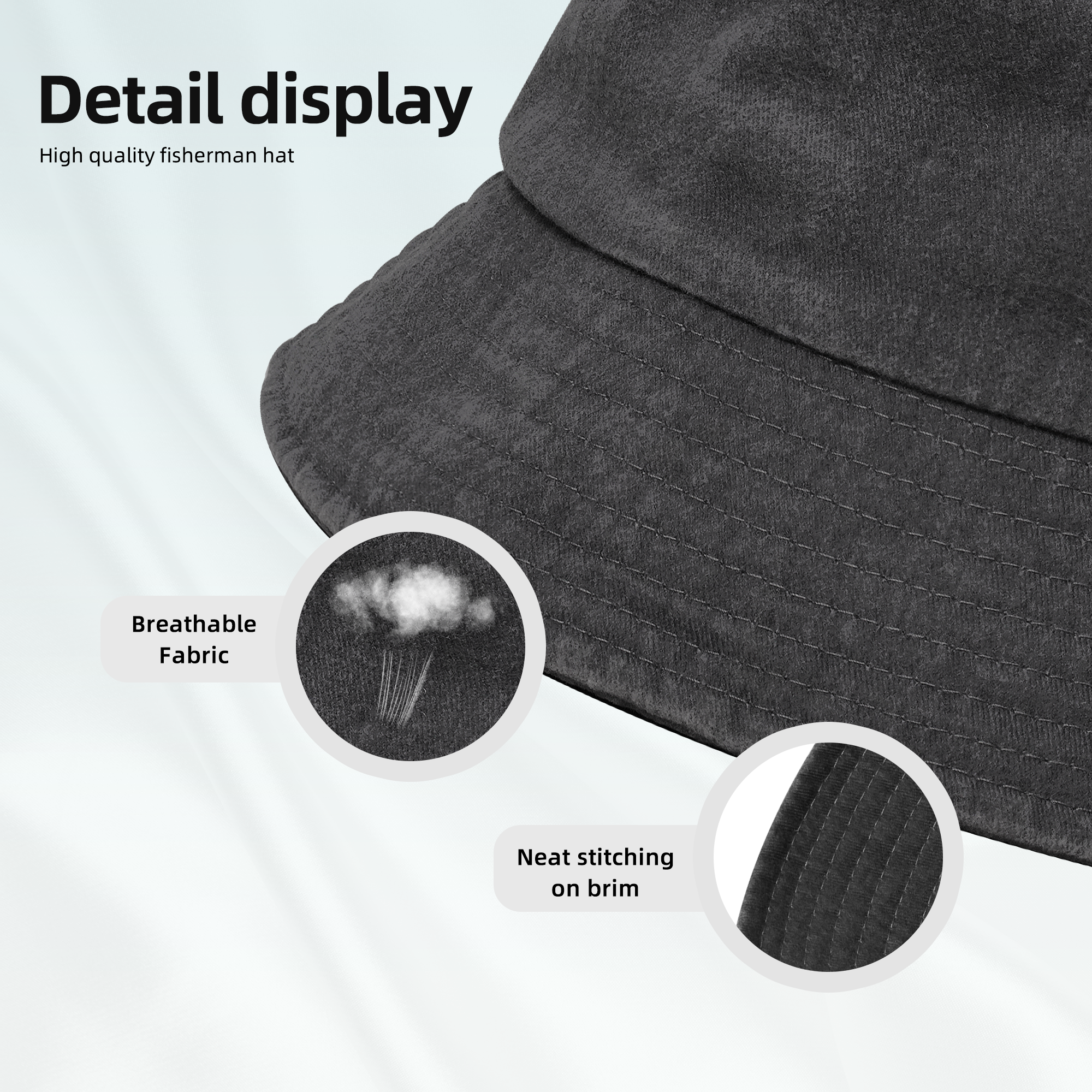 Unisex Distressed Cotton Bucke - Outdoor Camping Ideas ulasan dan harga