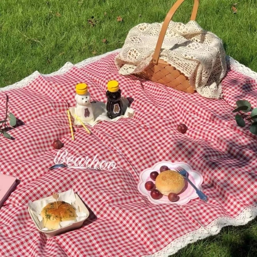 1pc Outdoor Picnic Mat, Summer - Outdoor Camping Mattress ulasan dan harga
