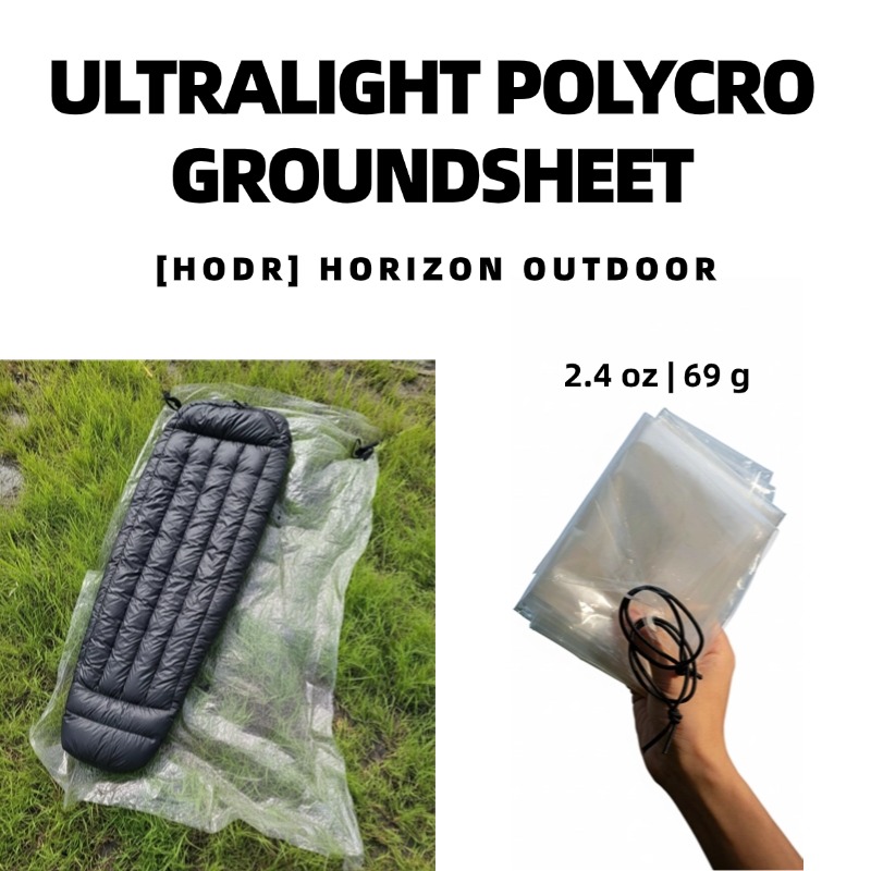[HODR GEAR]Ultralight Polycro  - Outdoor Camping Quilt ulasan dan harga