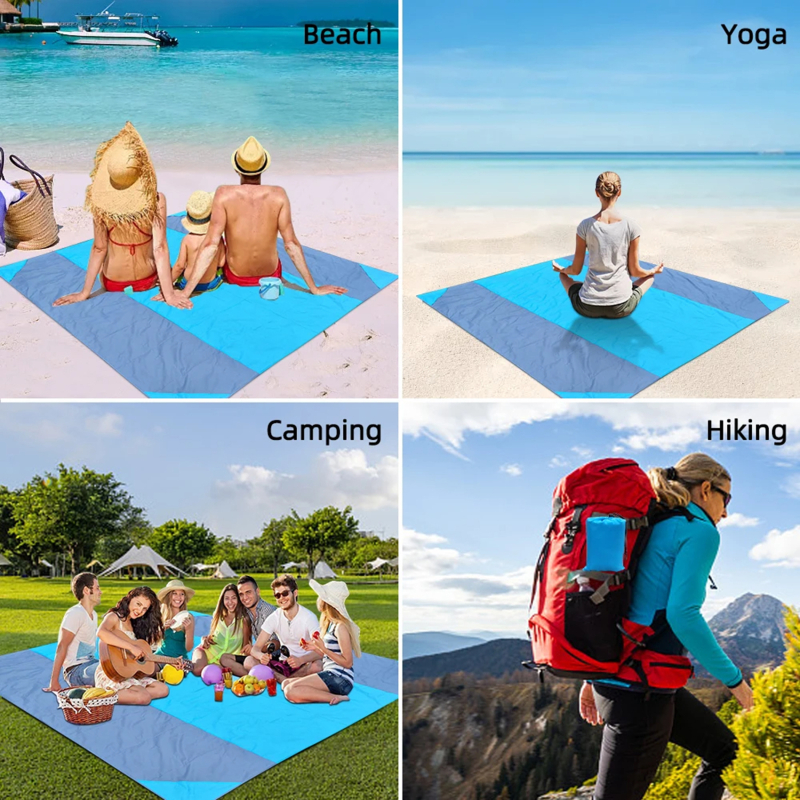 Waterproof Folding Picnic Mat  - Outdoor Camping Quilt ulasan dan harga