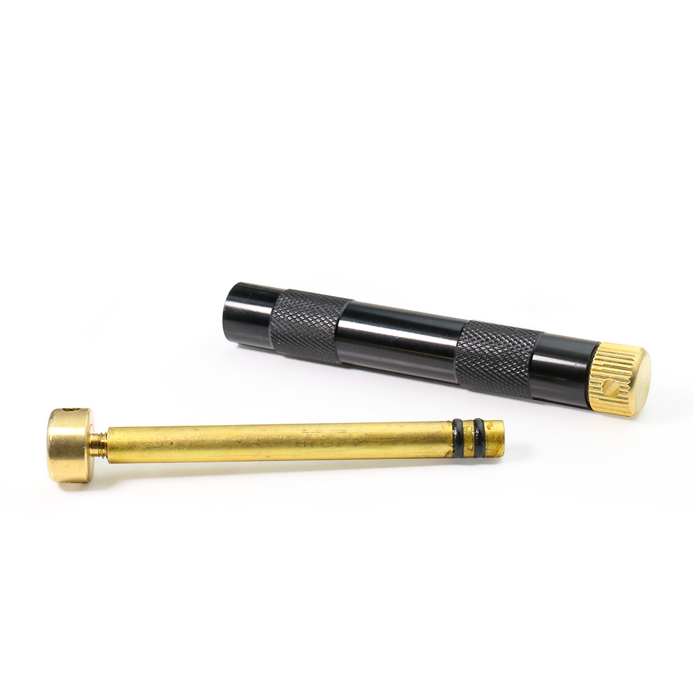 Brass Fire Piston Flame Maker  - Outdoor Camping Youtube ulasan dan harga