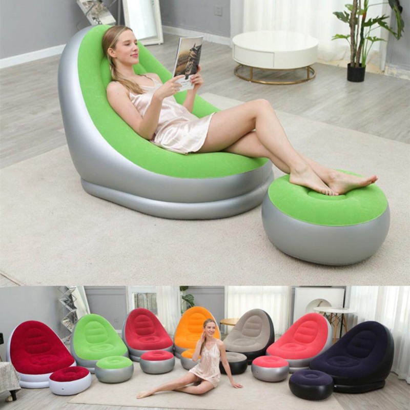 Lazy Person's Foldable Inflata - Outdoor Camping Rentals ulasan dan harga