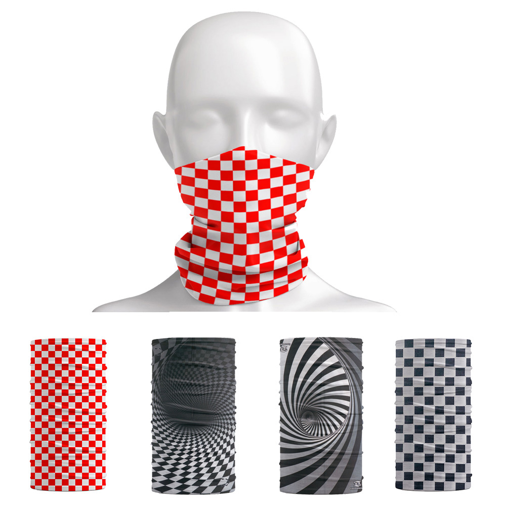 Plaid Pattern Headband Outdoor - Outdoor Camping Gear ulasan dan harga